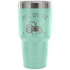 Farming Travel Mug Pink Tractor 30 oz Stainless Steel Tumbler