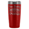 Father Daughter Travel Mug Youll Always Be My King 20oz Stainless Steel Tumbler