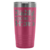 Father Insulated Coffee Travel Mug Daddy My Hero 20oz Stainless Steel Tumbler