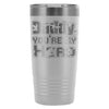 Father Insulated Coffee Travel Mug Daddy My Hero 20oz Stainless Steel Tumbler