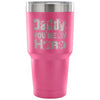 Father Insulated Coffee Travel Mug Daddy My Hero 30 oz Stainless Steel Tumbler