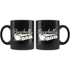 Fathers Baseball Mug Baseball Dad 11oz Black Coffee Mugs