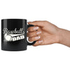 Fathers Baseball Mug Baseball Dad 11oz Black Coffee Mugs