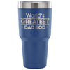 Fathers Travel Mug Worlds Greatest Dad Bod 30 oz Stainless Steel Tumbler