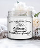 Financial Qualitative Analyst Candle Never Underestimate A Woman Who Is Also A Financial Qualitative Analyst 9oz Vanilla Scented Candles Soy Wax