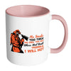 Firefighter Mug No Smoke Too Thick No Fire Too Hot White 11oz Accent Coffee Mugs