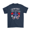 First Responders Police Tee This Family Never Fights Alone Gildan Mens T-Shirt