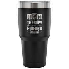 Fishing Father Daughter Coffee Travel Mug 30 oz Stainless Steel Tumbler