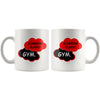 Fitness Mug Climbing Class Gym 11oz White Coffee Mugs