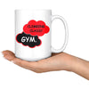 Fitness Mug Climbing Class Gym 15oz White Coffee Mugs