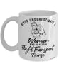 Flight Transport Nurse Mug Never Underestimate A Woman Who Is Also A Flight Transport Nurse Coffee Cup White