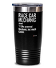 Funny Race Car Mechanic Tumbler Like A Normal Mechanic But Much Cooler 20oz 30oz Stainless Steel