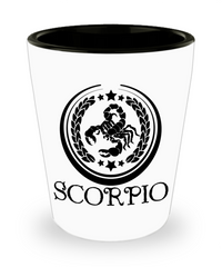 Astrology Zodiac Scorpio Shot Glass