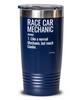 Funny Race Car Mechanic Tumbler Like A Normal Mechanic But Much Cooler 20oz 30oz Stainless Steel