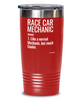 Funny Race Car Mechanic Tumbler Like A Normal Mechanic But Much Cooler 20oz 30oz Stainless Steel