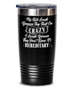 Funny Mom Dad Tumbler My Kids Laugh Because They Think I'm Crazy 20oz 30oz Stainless Steel