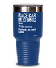 Funny Race Car Mechanic Tumbler Like A Normal Mechanic But Much Cooler 20oz 30oz Stainless Steel