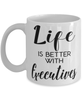 Funny Executive Mug Life Is Better With Executives Coffee Cup 11oz 15oz White