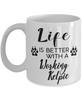 Funny Working Kelpie Dog Mug Life Is Better With A Working Kelpie Coffee Cup 11oz 15oz White