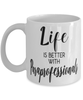Funny Paraprofessional Mug Life Is Better With Paraprofessionals Coffee Cup 11oz 15oz White