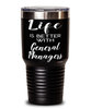 Funny General Manager Tumbler Life Is Better With General Managers 30oz Stainless Steel Black