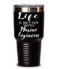 Funny Marine Engineer Tumbler Life Is Better With Marine Engineers 30oz Stainless Steel Black