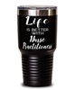 Funny Nurse Practitioner Tumbler Life Is Better With Nurse Practitioners 30oz Stainless Steel Black