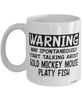 Funny Gold Mickey Mouse Platy Mug May Spontaneously Start Talking About Gold Mickey Mouse Platy Fish Coffee Cup White
