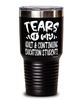 Funny Adult Continuing Education Professor Teacher Tumbler Tears Of My Adult Continuing Education Students 30oz Stainless Steel Black