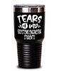 Funny Biosystems Engineering Professor Teacher Tumbler Tears Of My Biosystems Engineering Students 30oz Stainless Steel Black