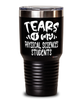 Funny Physical Sciences Professor Teacher Tumbler Tears Of My Physical Sciences Students 30oz Stainless Steel Black