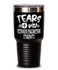 Funny Reservoir Engineering Professor Teacher Tumbler Tears Of My Reservoir Engineering Students 30oz Stainless Steel Black