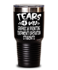 Funny Graphic Printing Equipment Operation Professor Teacher Tumbler Tears Of My Graphic Printing Equipment Operation Students 30oz Stainless Steel Black
