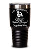 Medical-Surgical Registered Nurse Tumbler Never Underestimate A Woman Who Is Also A Medical-Surgical Registered Nurse 30oz Stainless Steel Black