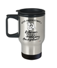 Military Counselor Travel Mug Never Underestimate A Woman Who Is Also A Military Counselor 14oz Stainless Steel