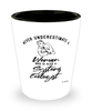 Systems Ecologist Shotglass Never Underestimate A Woman Who Is Also A Systems Ecologist Shot Glass