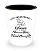 Elementary School Counselor Shotglass Never Underestimate A Woman Who Is Also An Elementary School Counselor Shot Glass