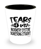 Funny Machinery Systems Engineering Professor Teacher Shotglass Tears Of My Machinery Systems Engineering Students