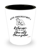 Genetic Counselor Shotglass Never Underestimate A Woman Who Is Also A Genetic Counselor Shot Glass