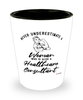 Healthcare Consultant Shotglass Never Underestimate A Woman Who Is Also A Healthcare Consultant Shot Glass