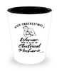 Electrical Mechanic Shotglass Never Underestimate A Woman Who Is Also An Electrical Mechanic Shot Glass