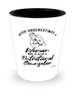 Nutritional Counselor Shotglass Never Underestimate A Woman Who Is Also A Nutritional Counselor Shot Glass