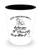 IT Security Consultant Shotglass Never Underestimate A Woman Who Is Also An IT Security Consultant Shot Glass