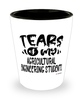 Funny Agricultural Engineering Professor Teacher Shotglass Tears Of My Agricultural Engineering Students