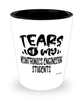 Funny Mechatronics Engineering Professor Teacher Shotglass Tears Of My Mechatronics Engineering Students