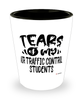 Funny Air Traffic Control Professor Teacher Shotglass Tears Of My Air Traffic Control Students
