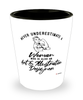 Art Illustration Designer Shotglass Never Underestimate A Woman Who Is Also An Art Illustration Designer Shot Glass