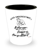 Leasing Consultant Shotglass Never Underestimate A Woman Who Is Also A Leasing Consultant Shot Glass