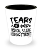 Funny Medical Billing Coding Professor Teacher Shotglass Tears Of My Medical Billing Coding Students
