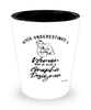 Graphic Designer Shotglass Never Underestimate A Woman Who Is Also A Graphic Designer Shot Glass